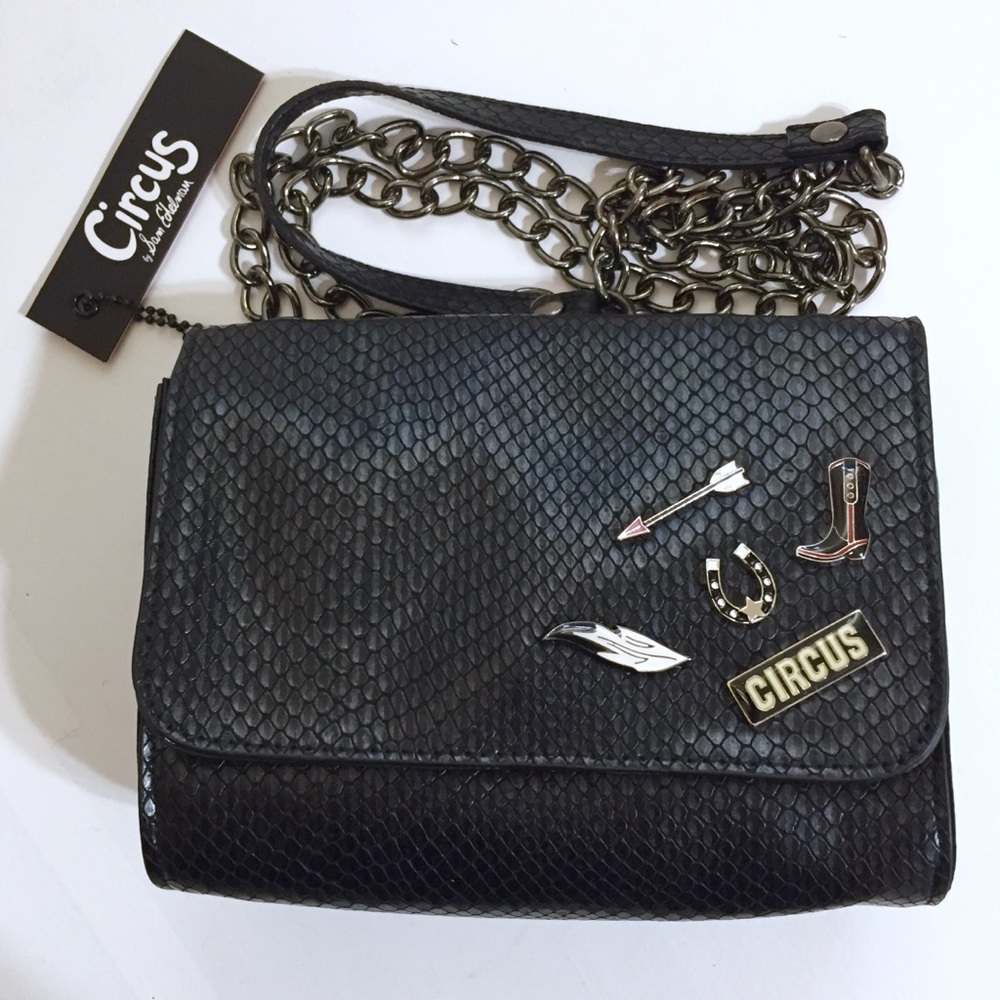 Sam Edelman Circus Crossbody Bag (Black)